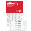AIRx Filters 16x25x2 Air Filter MERV 11 Pleated HVAC AC Furnace Air Filter, Allergy 6-Pack, Made in the USA