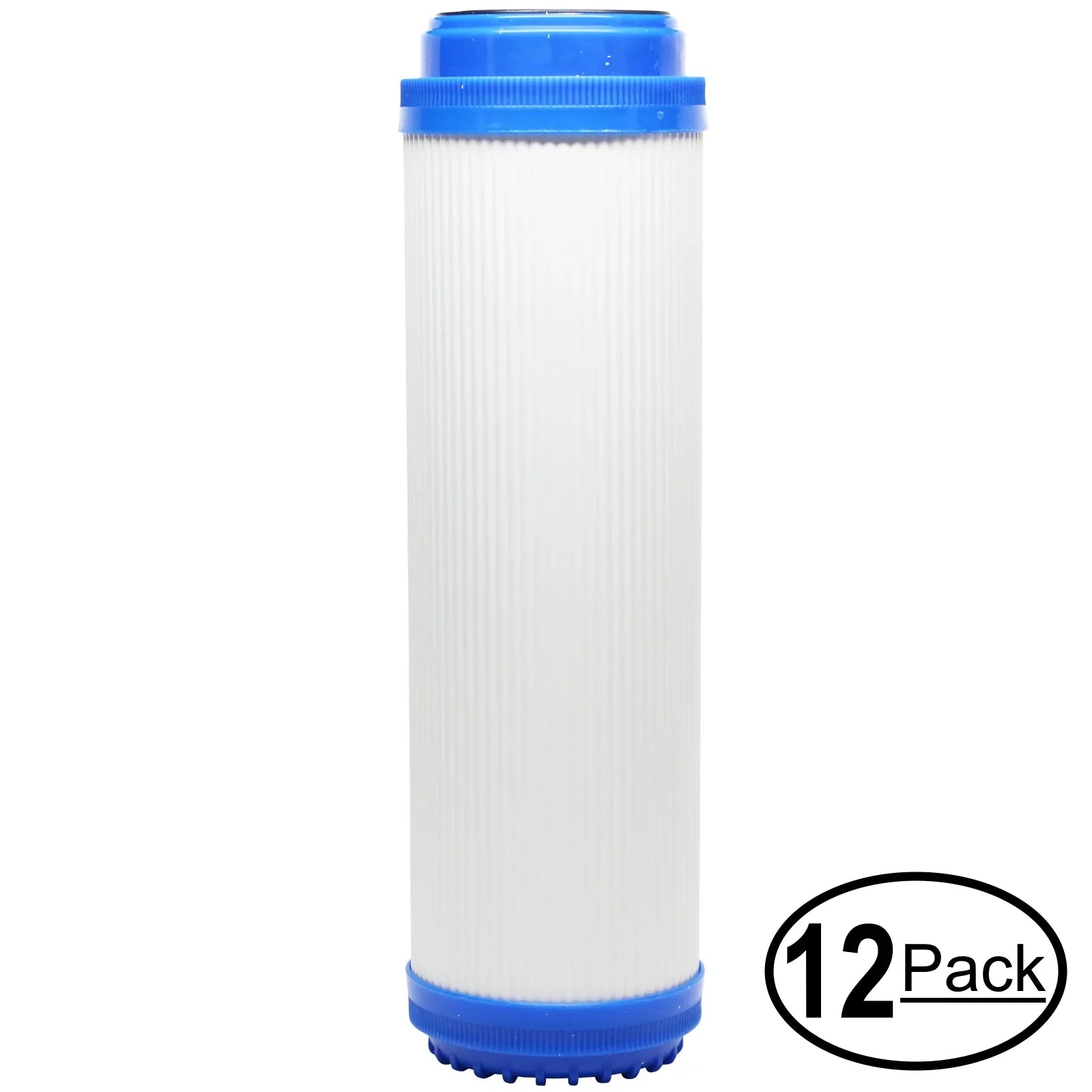 12-Pack Gentlemen for Everpure SC10-11 EV979782 Granular Activated Carbon Filter - Universal 10-inch Cartridge for EVERPURE SC10-11 10" STEAM/COMBI FILTRATION SYSTEM - Denali Pure Brand
