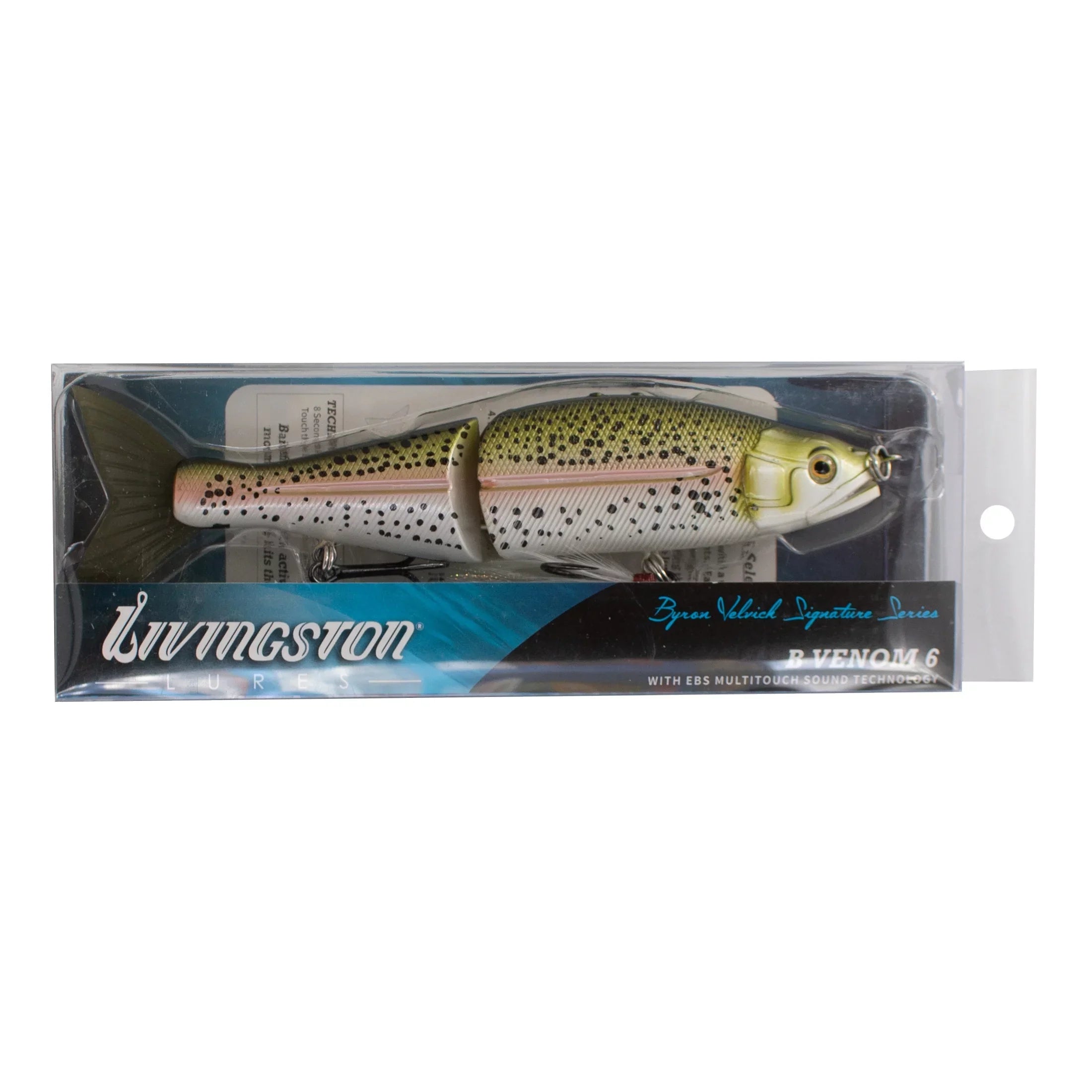 Livingston Lures B³ Venom 6 Swimbait Series-Speckled Trout
