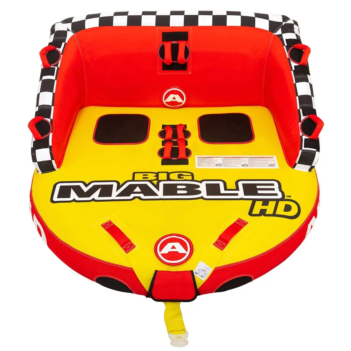 Airhead Airhead Big Mable HD, Red/Yellow, 2 Rider