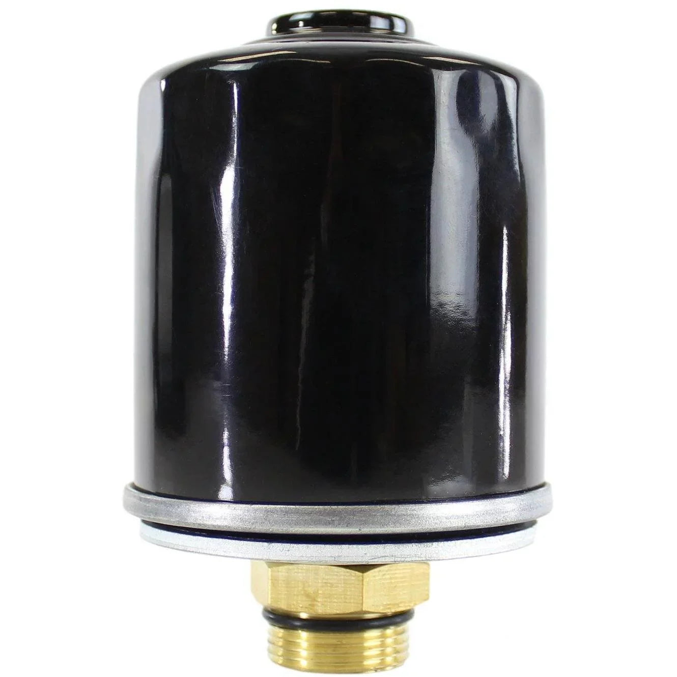 BVV Carbon Exhaust Filter for VE Series and Mastercool 3CFM & 6CFM Vacuum Pumps - M24 Fitting Carbon Filter with Silicone Seal - Premium, Easy-to-Install, Universally Compatible Ebony Carbon Filter