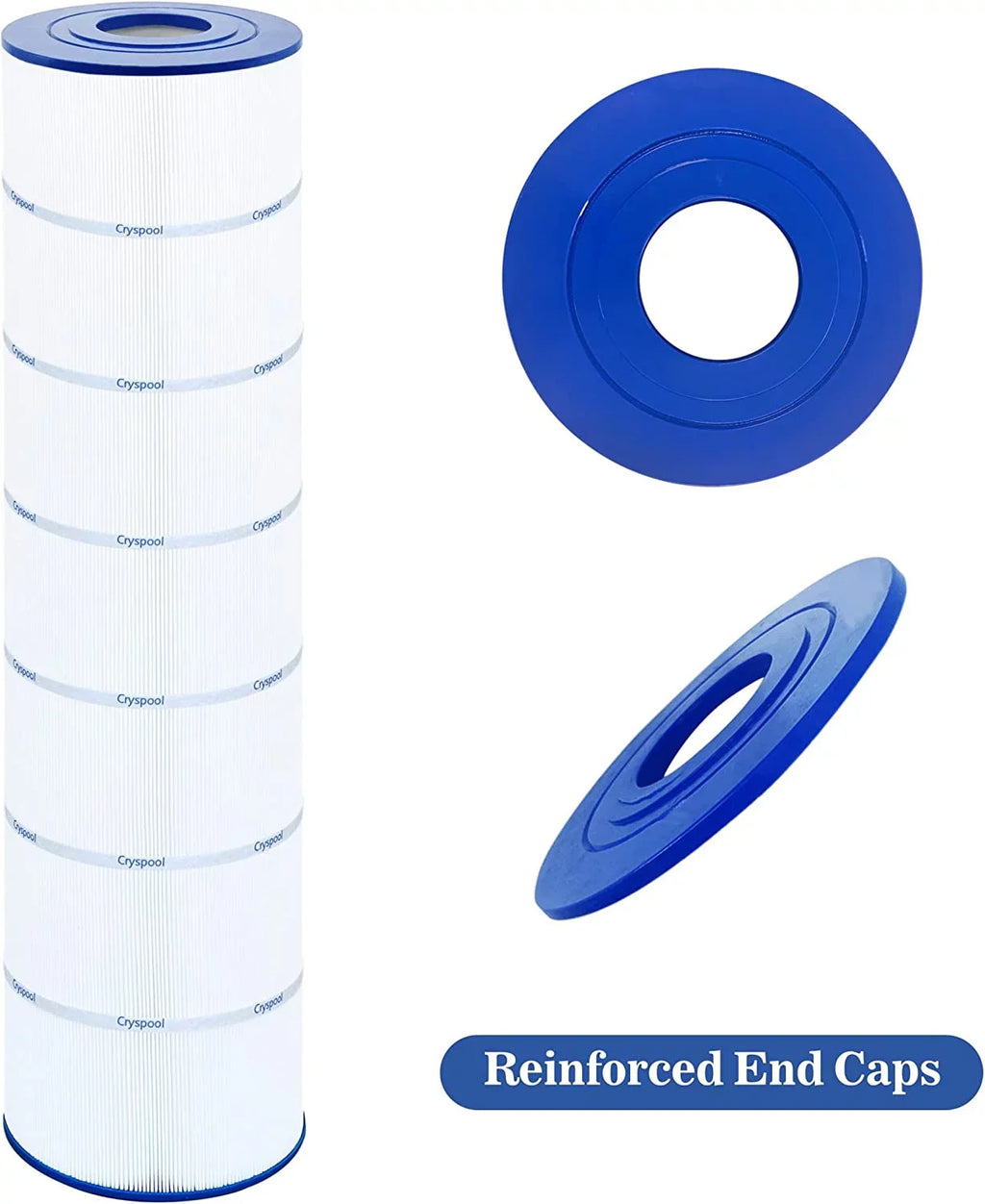 CRYSPOOL Pool Filter Compatible with Jandy CS200, R0462400, PJANCS200, Unicel C-8418, Filbur FC-0823, 200 sq.ft, 1 Pack