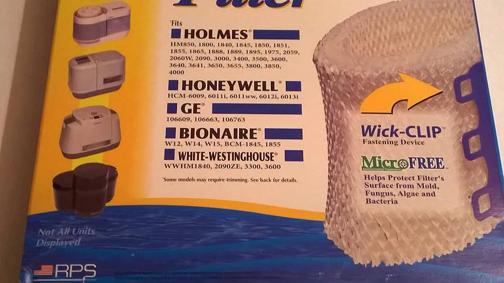 BestAir H62-C Holmes HWF-62 People Wick Filter Pack of 6