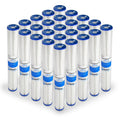 Pleated Poly Individuals Water Filter Cartdrige 20x2.5" 5 micron 25 Pack