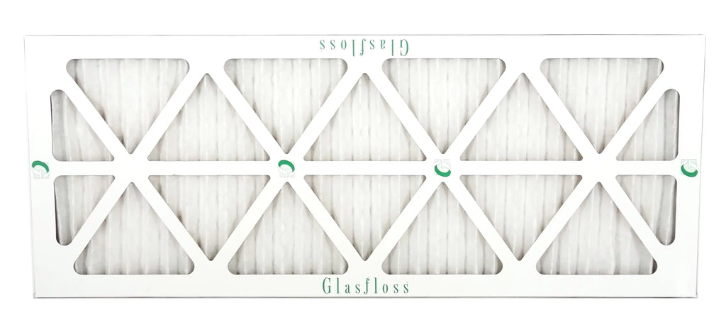 Glasfloss Air Filter 14x36x2 - 2" MERV 10 - (Pack of 6) - Pleated AC or HVAC Air Filter - Furnace Air Filter - Home or Office - Made In The USA.