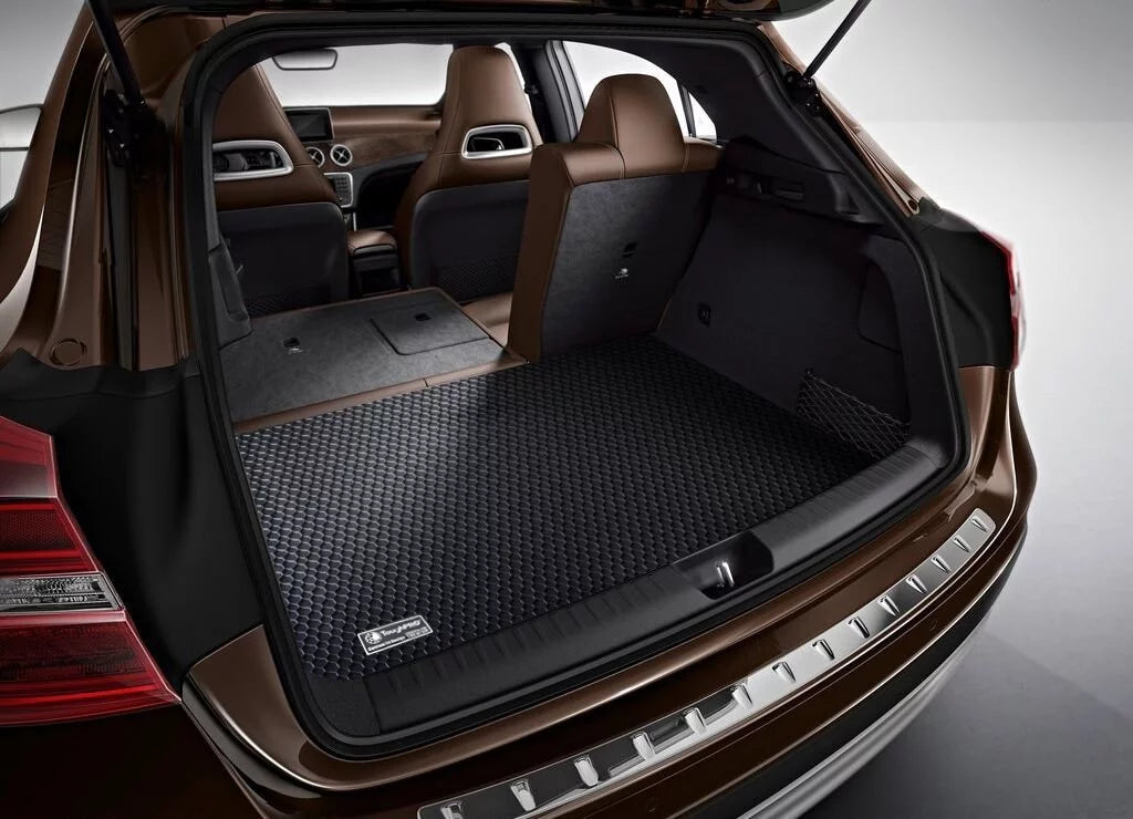 ToughPRO - Cargo Mat Compatible with DODGE Grand Caravan - All Weather Heavy Duty (Made in USA) - Dark Rubber - 2014