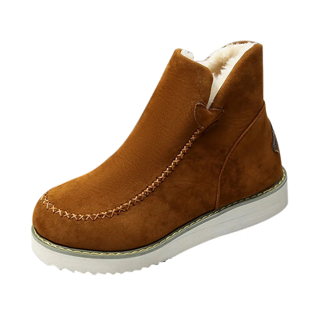 WANYNG And Fashion Shoes Boots Snow Winter Cotton Casual Individuals Warm Boots Short People Boots Individuals Booties Heel Individuals Heels Wide Width