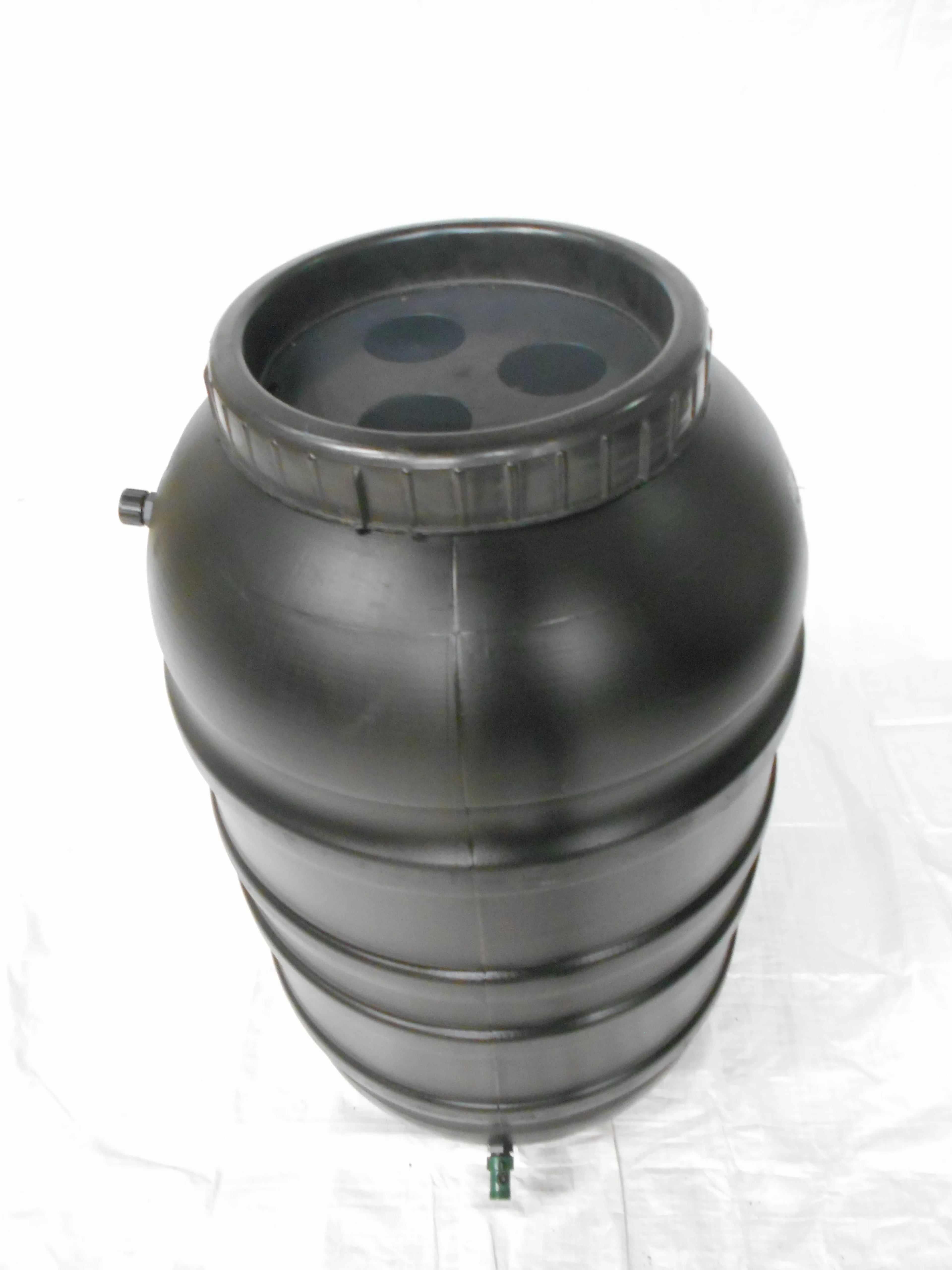 UpCycle Products 55 Gallon Dark Rain Barrel