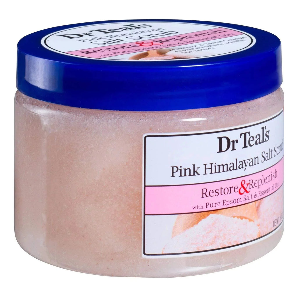 Dr Teal,S Epsom Salt Body Scrub 2-Pack, Pink Himalayan