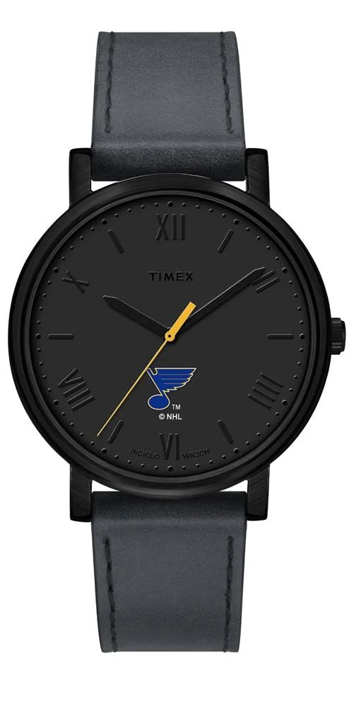 Timex Ladies Timex Saint Louis Blues St Watch Dark Night Game Watch