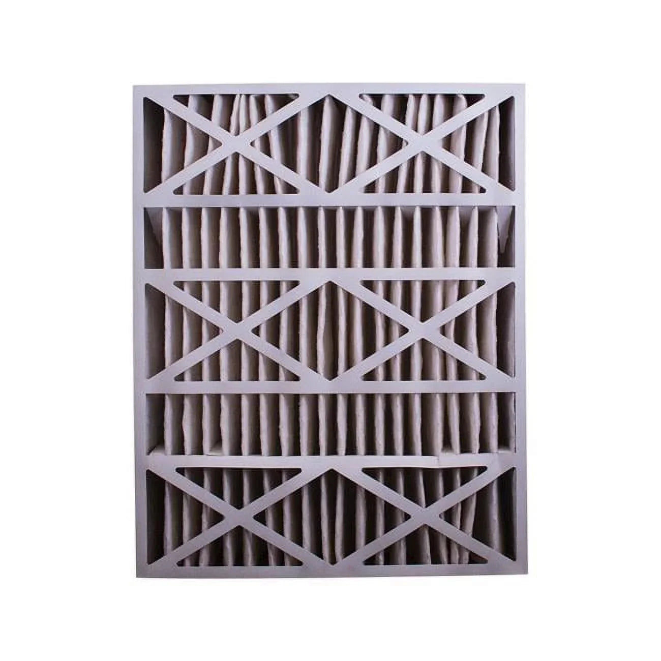 Pleated Air Filter 20 x 25 x 2 in. - Pack of 6 - White