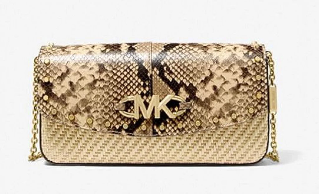 Michael Kors Izzy Large Clutch Shoulder Bag