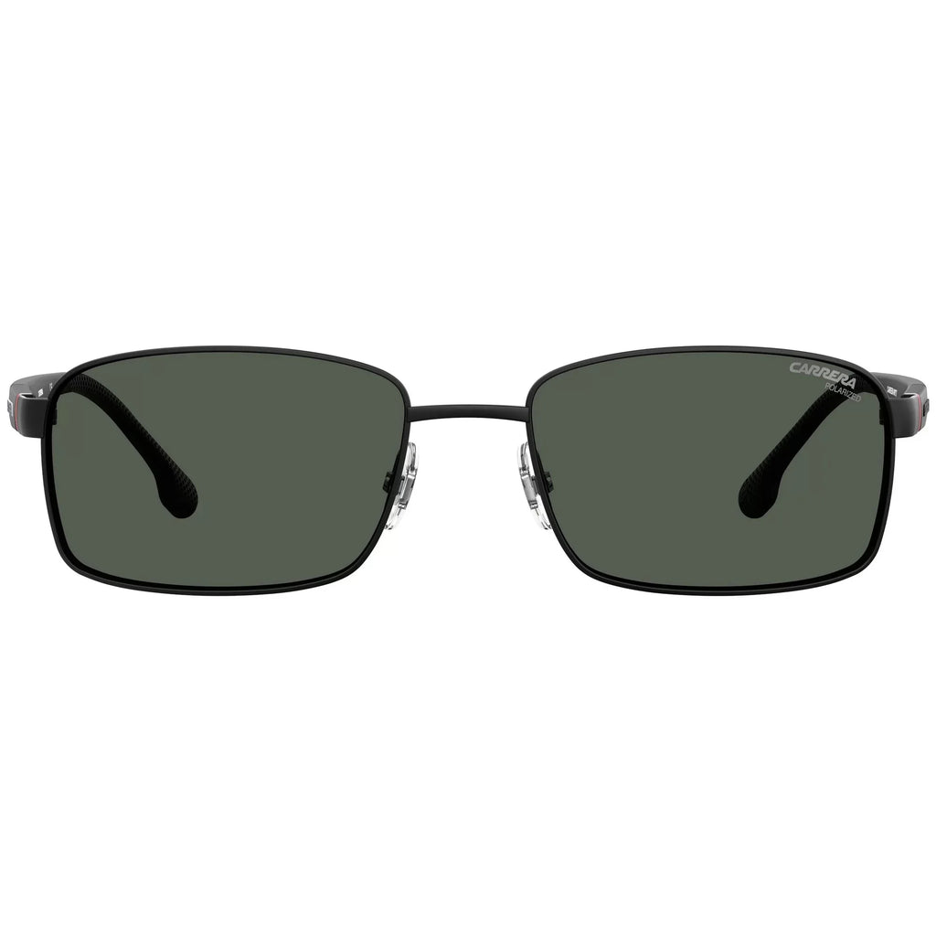 Carrera Individuals 8037/S Rectangular Sunglasses, Ebony Gray, 58mm, 18mm