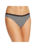 Shoshanna People Contrast Trim Hipster Swim Bottom Separates