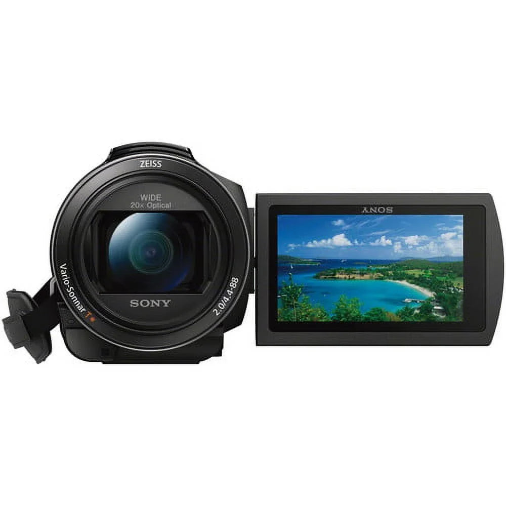 Sony FDR-AX53 4K Ultra HD Handycam Camcorder. Cinematographer Bundle