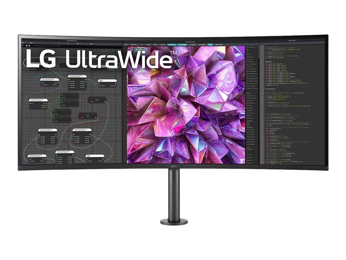 LG Ultrawide 38WQ88C-W 38" Class UW-QHD+ Curved Screen LCD Monitor, 21:9