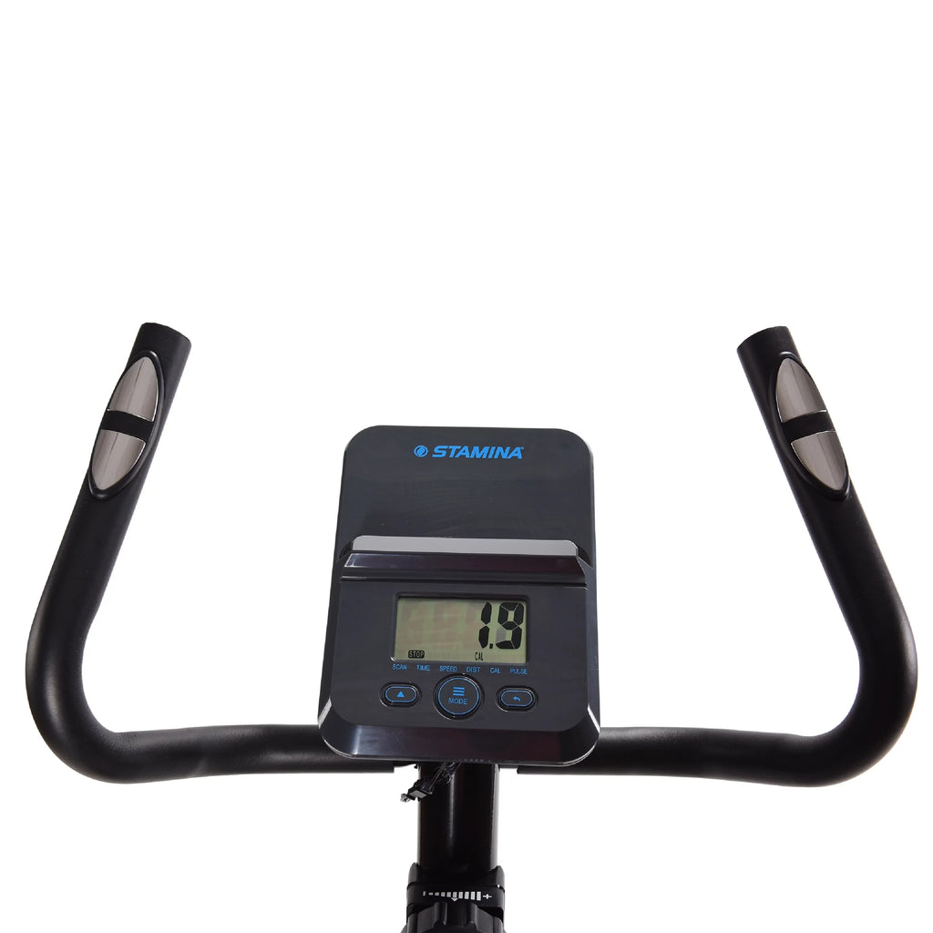Stamina Upright Exercise Bike 1308, 8 Levels Magnetic Resistance, 300 lb. Weight Limit