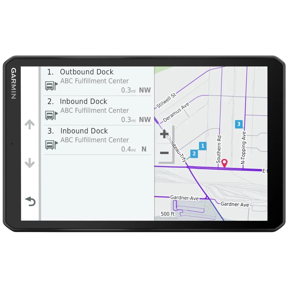 Garmin 010-02314-00 dezl OTR800 8" GPS Truck Navigator Bundle with Premium 2 CPS Enhanced Protection