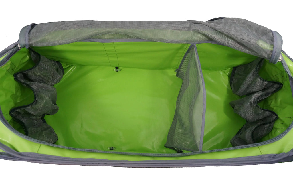 K-Cliffs Heavy Duty Trunk Organizer, XL Large Pop-up Grocery Cargo Bag, Nylon, Dark
