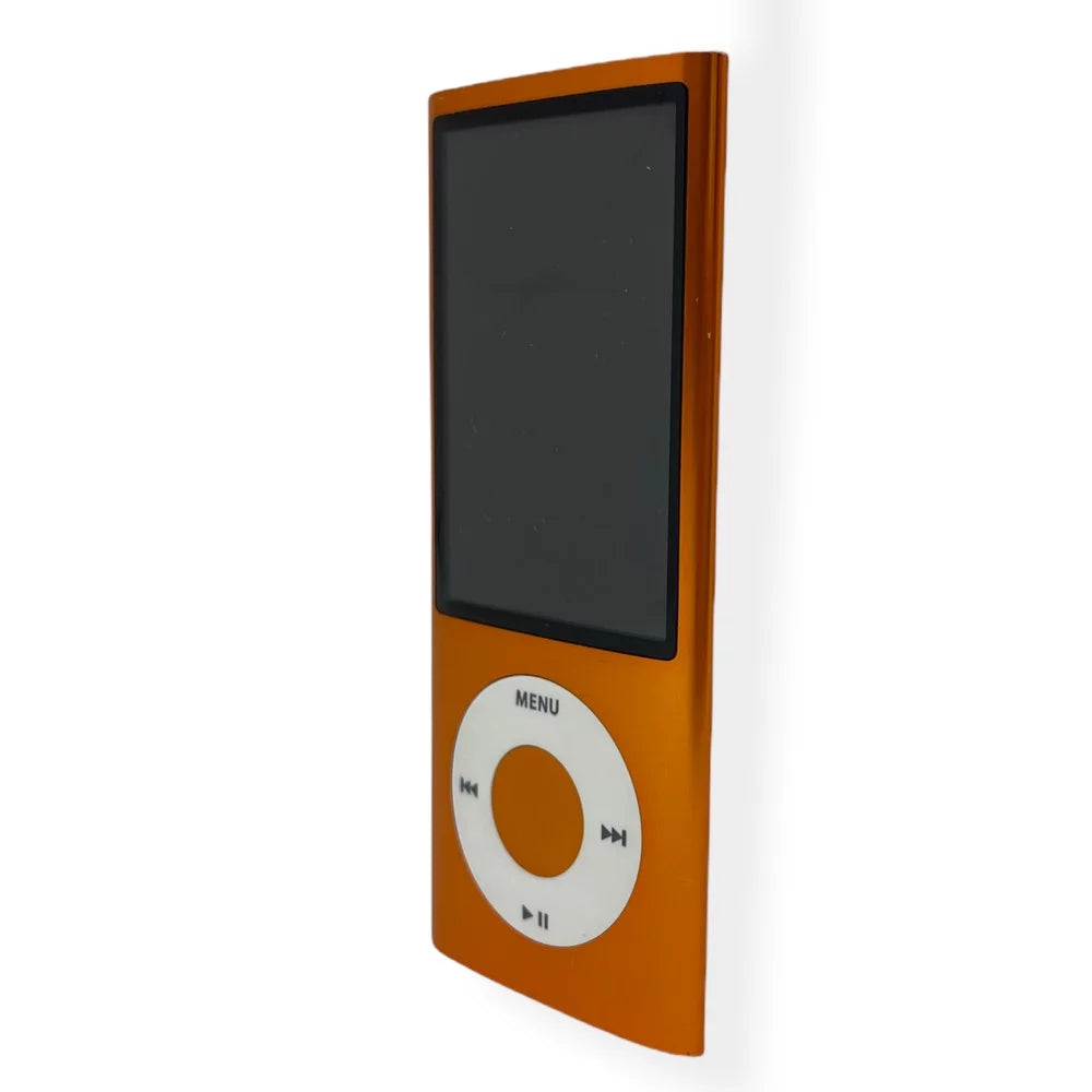 iPod Nano 5th Generation 8GB Orange Bundle, Like New, No Retail Packaging!