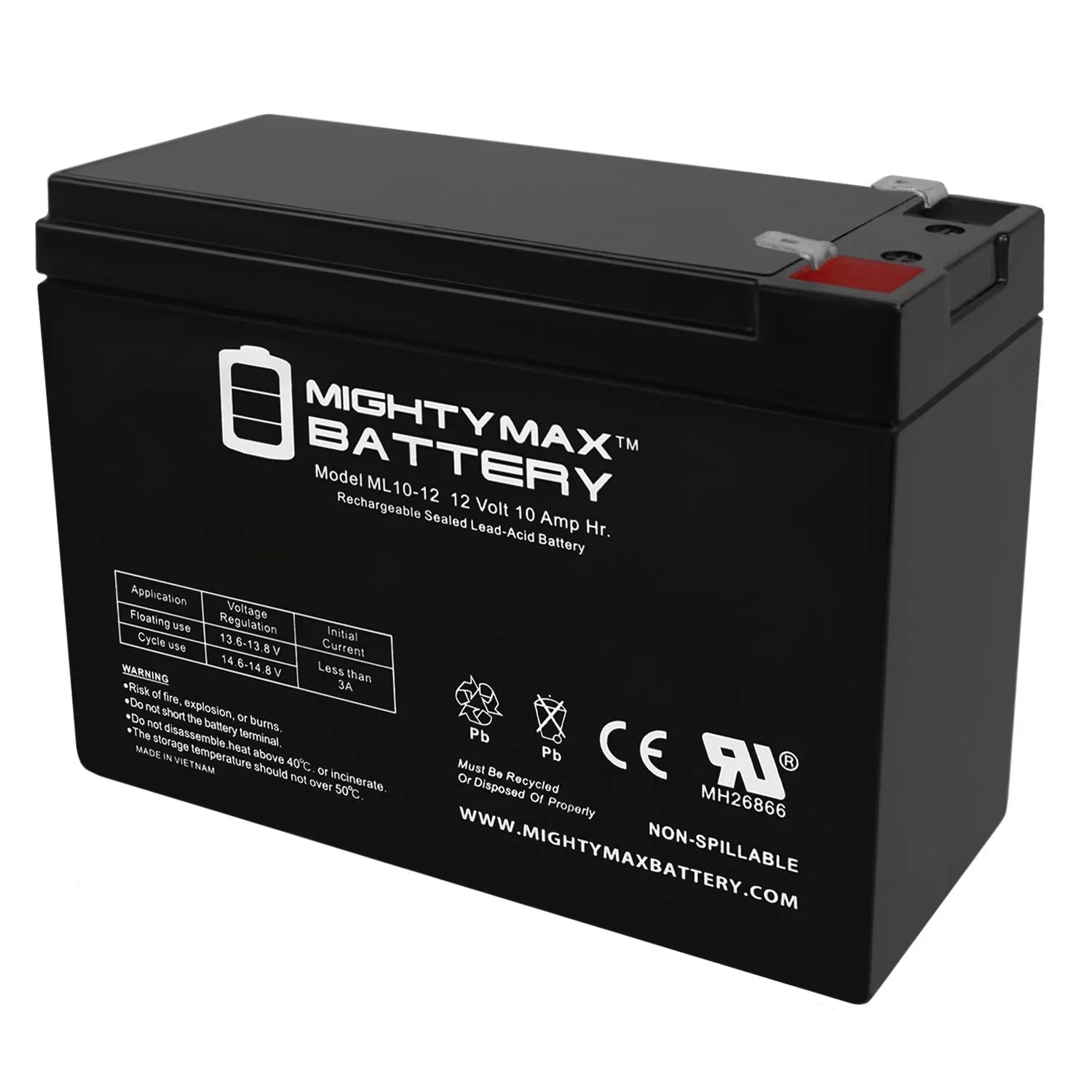 12V 10AH Battery for LIFAN Model # ES400