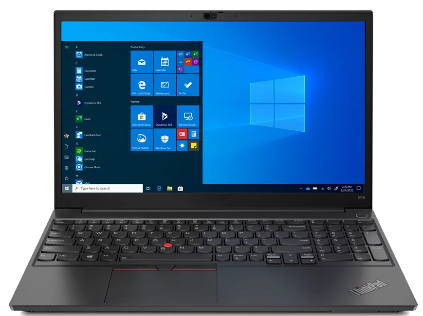 Lenovo Thinkpad E15 Gen 2 Business Laptop, 15.6" FHD (1920 x 1080) Non-Touch, 11th Gen Intel Core i7-1165G7, 32GB RAM, 1TB SSD, Intel Iris Xe Graphics, Windows 10 Pro