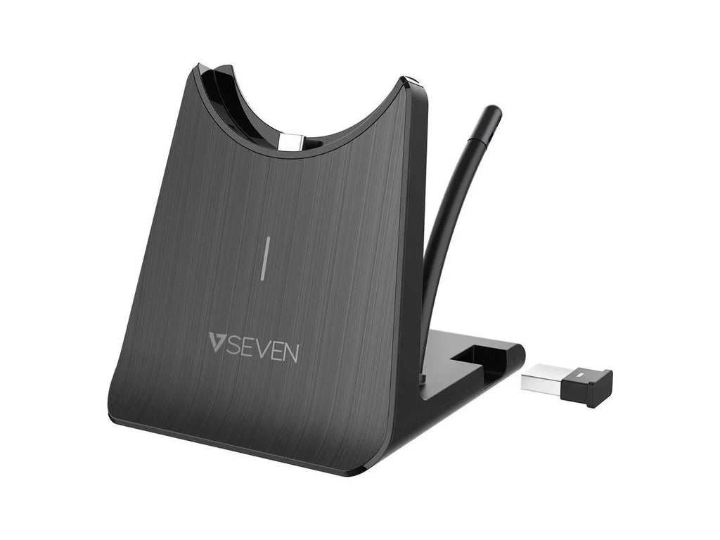V7 Wireless Mono Headset On Ear Ebony (HB605M)