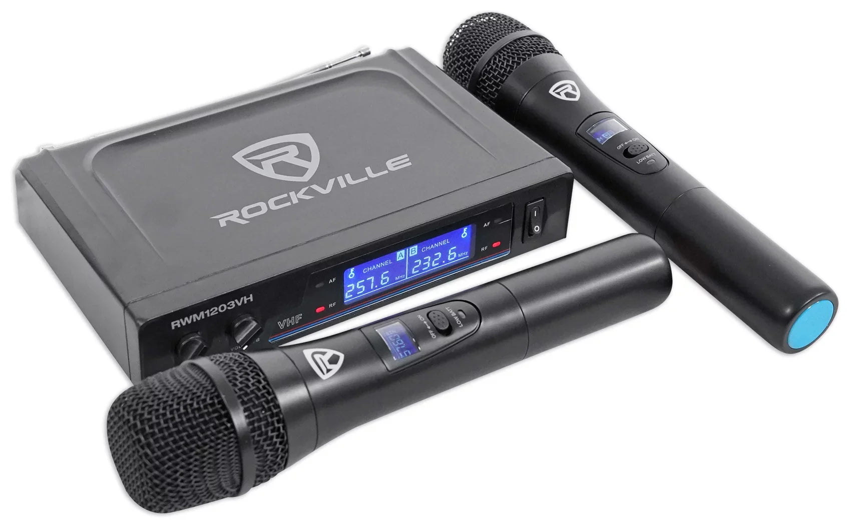 Rockville Dual 12" Android/iphone/ipad/Laptop/Tablet Pro Karaoke Machine/System