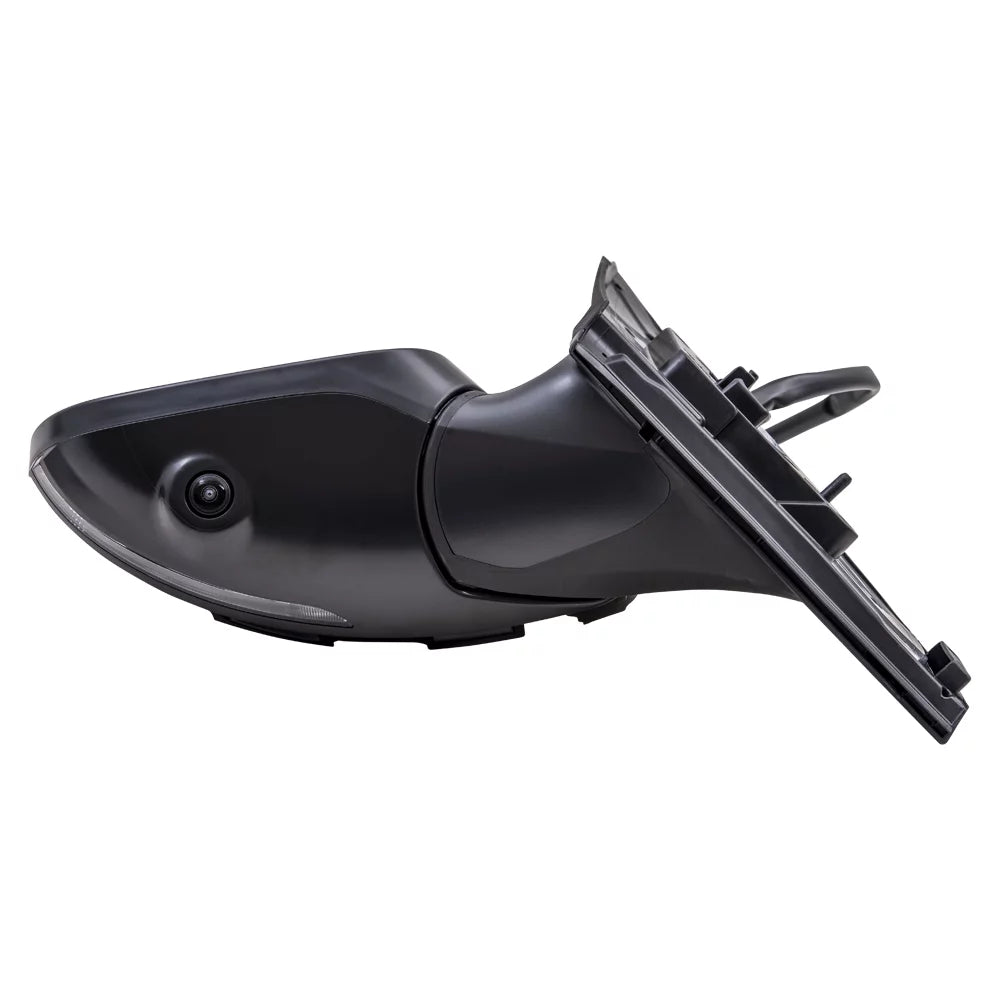 Brock Aftermarket People Driver Left Power Mirror With Heat-Signal-Camera Paint To Match Midnight Compatible With 2020-2021 Nissan Sentra
