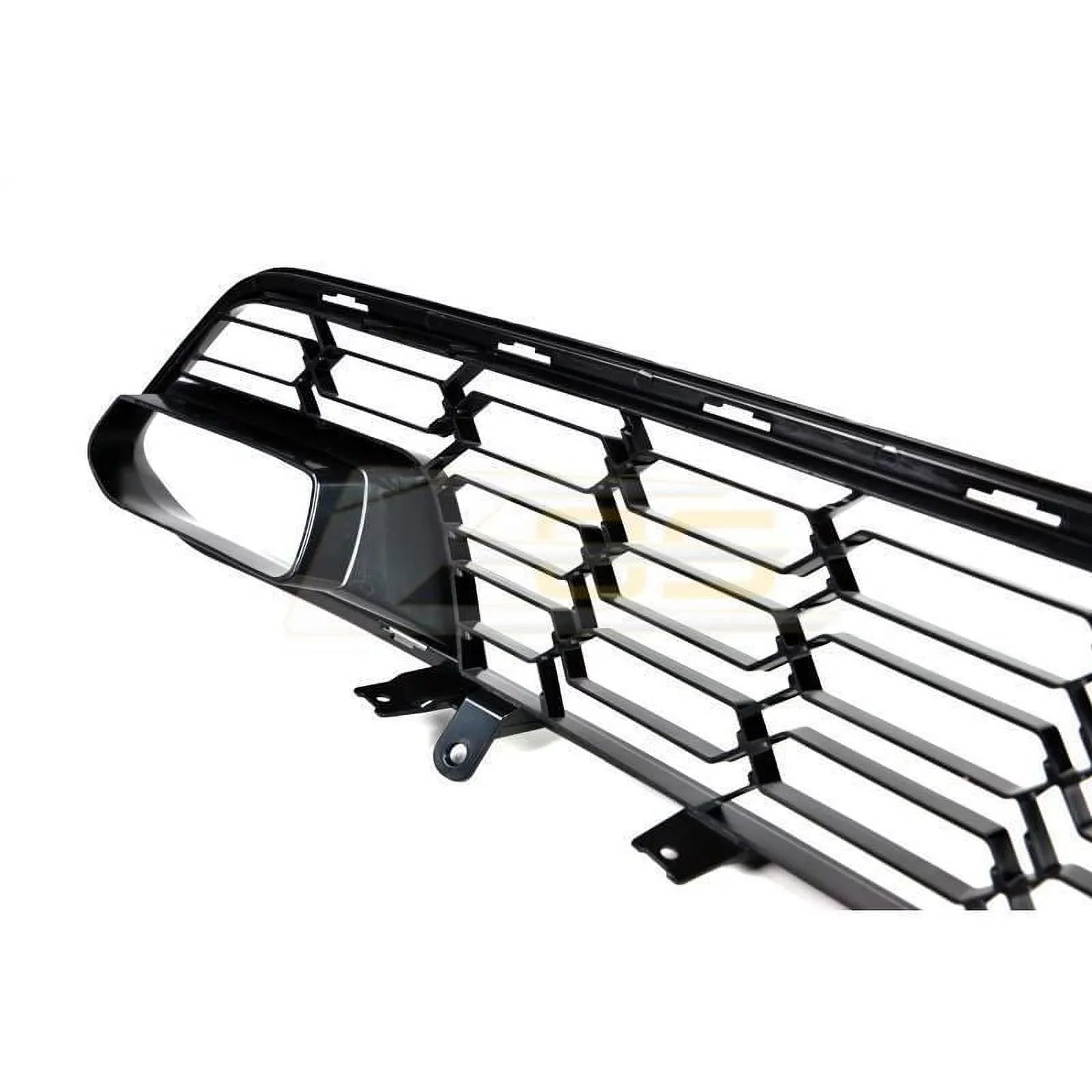 Extreme Online Store Individuals for 2014-2019 Chevrolet Corvette C7 All Models | GM Factory Z06 Style Painted Carbon Flash Metallic Front Bumper Lower Grille Cover (with Front Camera Bracket)