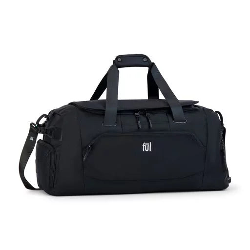 Tactics Collection 22 Inch Duffel Bag, Siege Small Carry On Travel Luggage Bag with Carry Handles and Shoulder Strap, Midnight