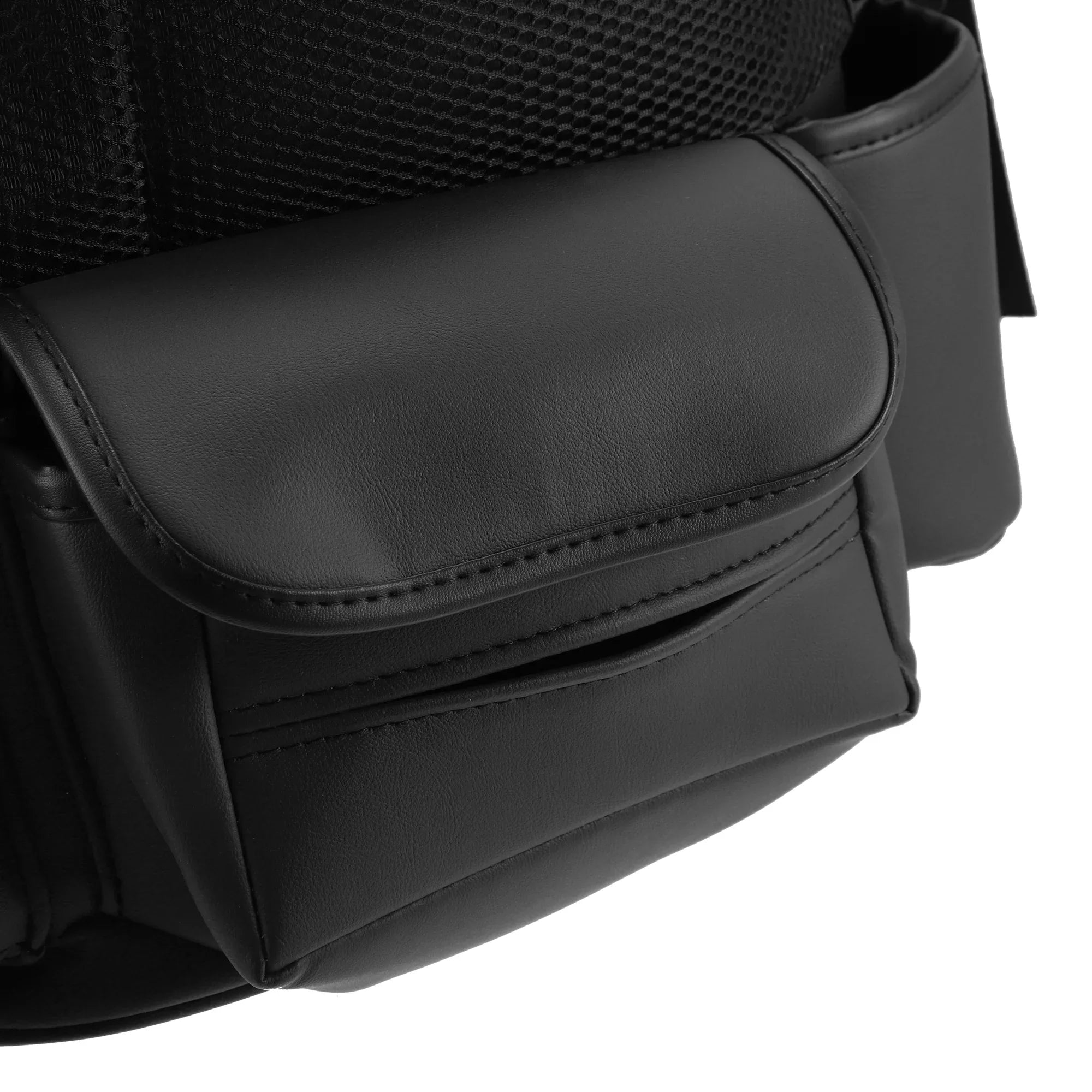 Car Large Capacity Seat Organizer Backseat Multi Pockets Purse Storage for Car 36x26c18cm Ebony