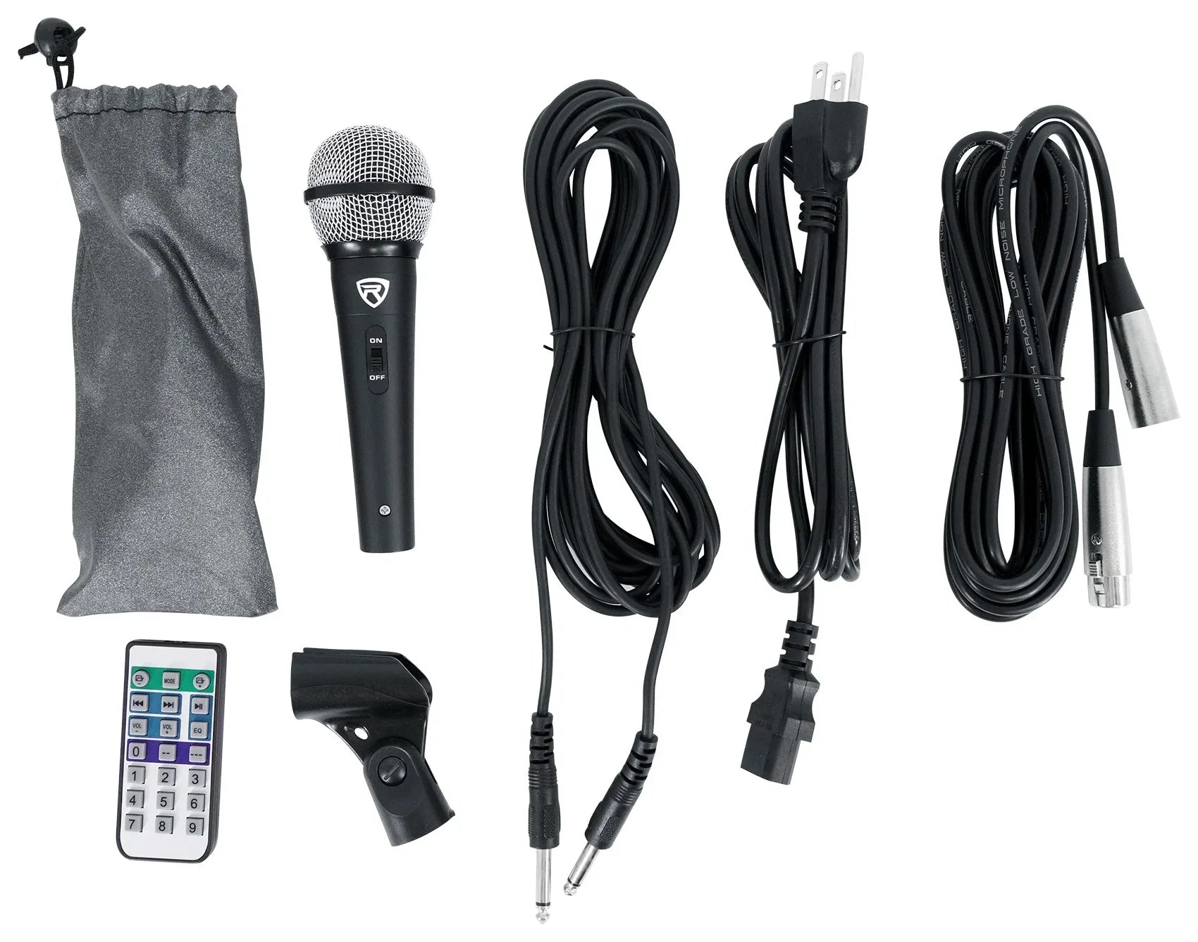 Rockville Dual 12" Android/iphone/ipad/Laptop/Tablet Pro Karaoke Machine/System