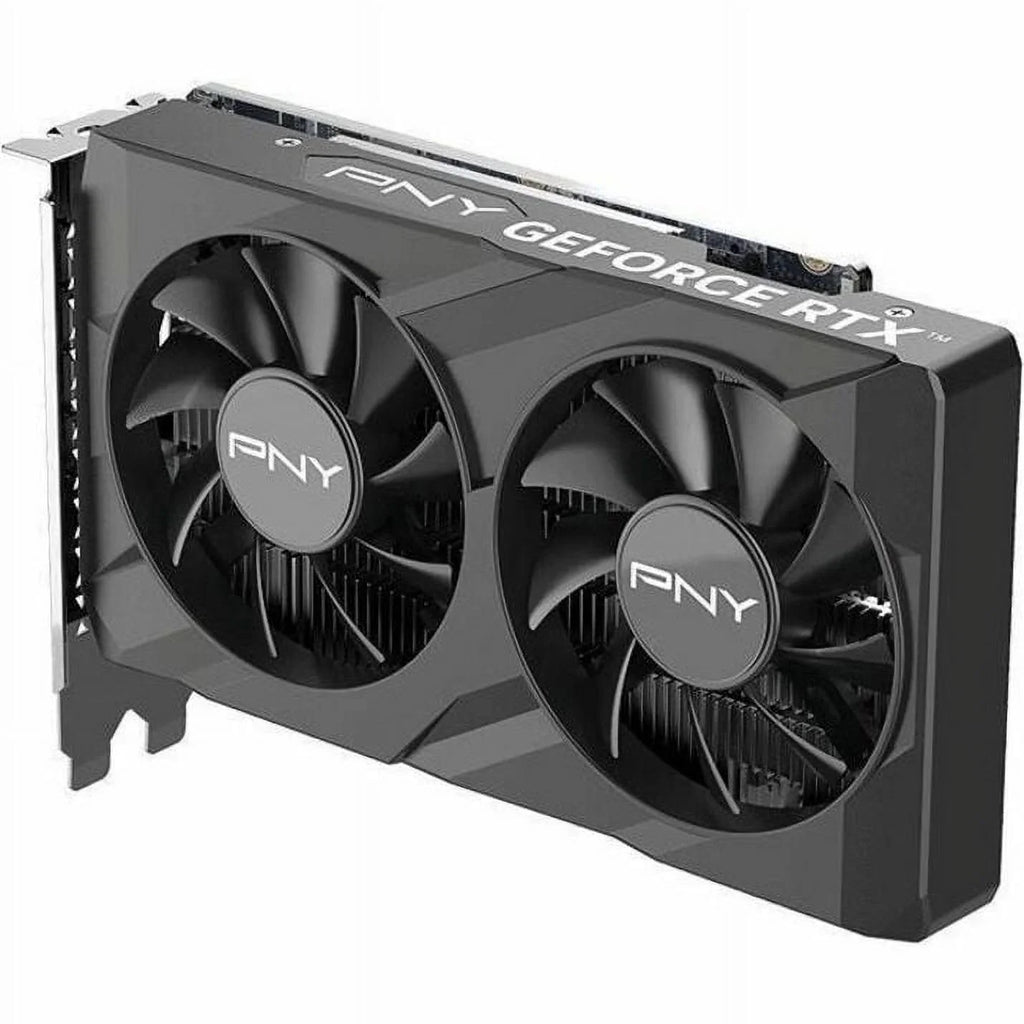 PNY NVIDIA GeForce RTX 3050 Graphic Card - 6 GB GDDR6 - 7680 x 4320 - 1.04 GHz Core - 1.47 GHz Boost Clock - 96 bit Bus Width - PCI Express 4.0 x8 - DisplayPort - 1 x DisplayPort - HDMI