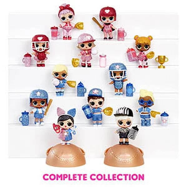 LOL Surprise All Star Sports Ultimate Collection Series 1 With 12 Sparkly Baseball Dolls
