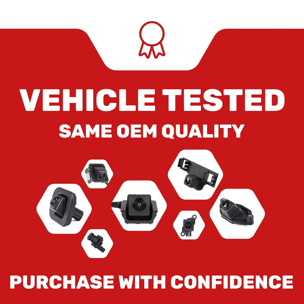 Master Tailgaters Individuals for Ram ProMaster Cargo Van (2014-2019) Backup Camera OE Part # 5NC22JXWAA, 5NC22JXWAB, 5NC22RXFAB, 5NC22RXFAD, 68288201AA, 68288201AC, 6MJ97TZZAA, 6MJ97ZZZAA