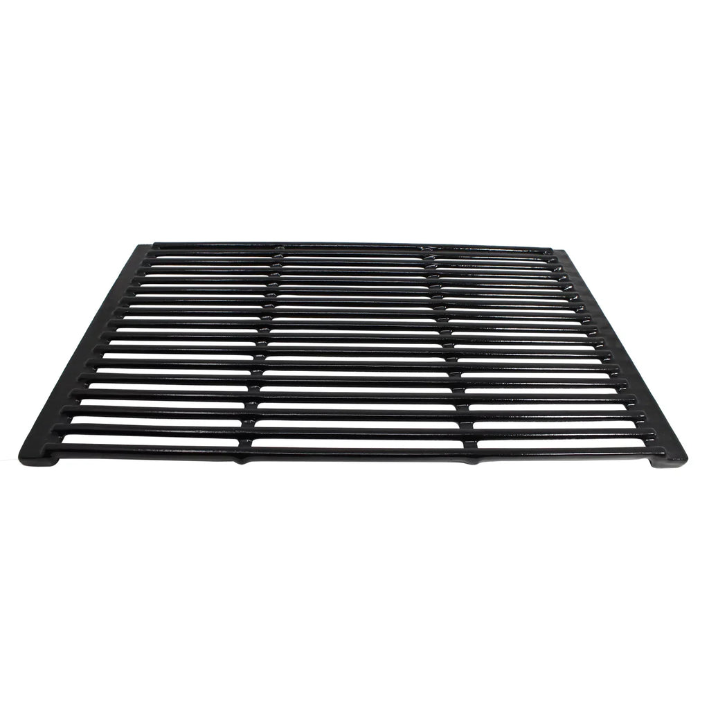 2 BBQ Grill Cooking Grates & 3 Heat Shield Plate Tent Gentlemen Parts for Charmglow 810-6320-B - Compatible Barbeque Porcelain Enameled Cast Iron Grid 19" & Flame Tamer, Flavorizer Bar