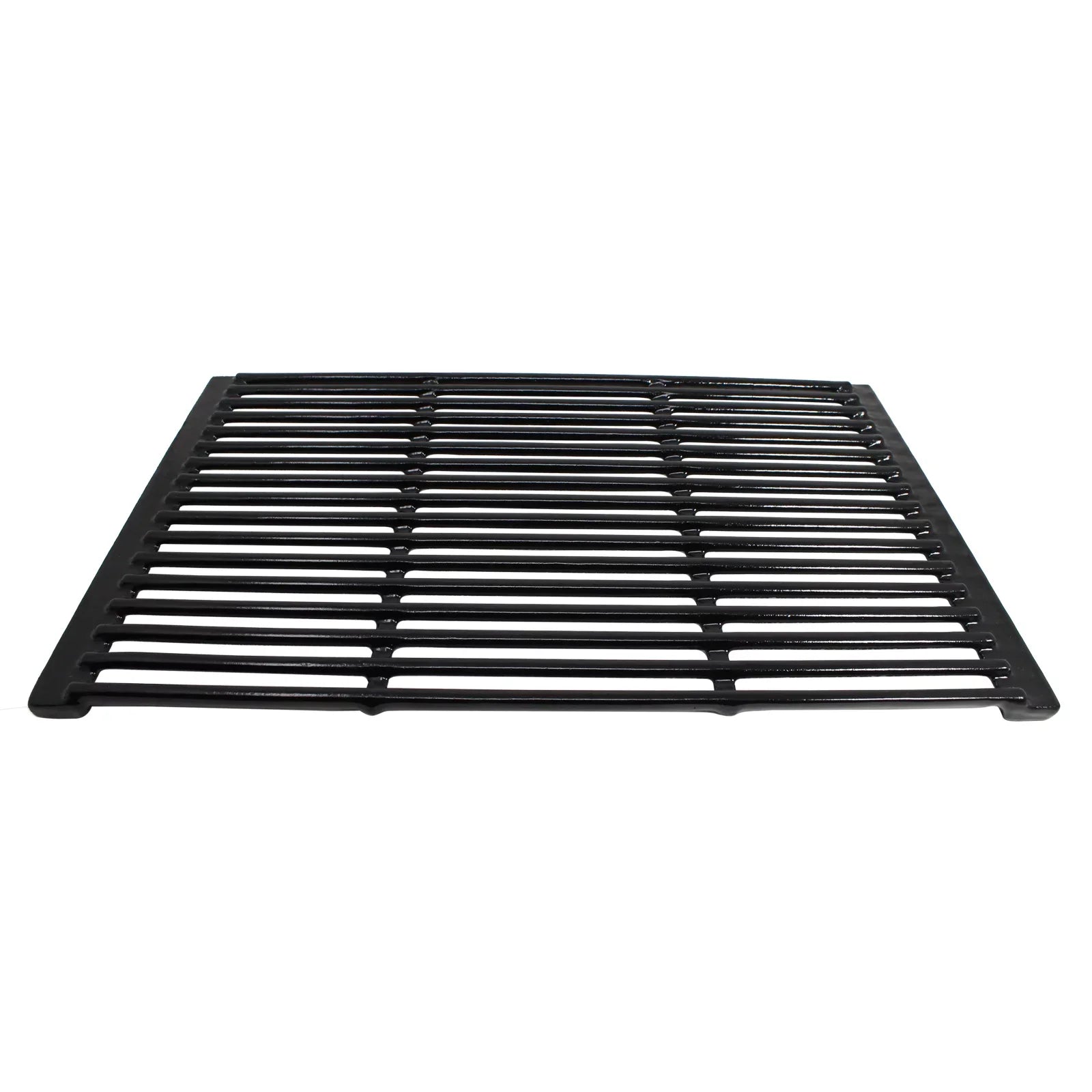 2 BBQ Grill Cooking Grates & 3 Heat Shield Plate Tent Gentlemen Parts for Charmglow 810-6320-B - Compatible Barbeque Porcelain Enameled Cast Iron Grid 19" & Flame Tamer, Flavorizer Bar