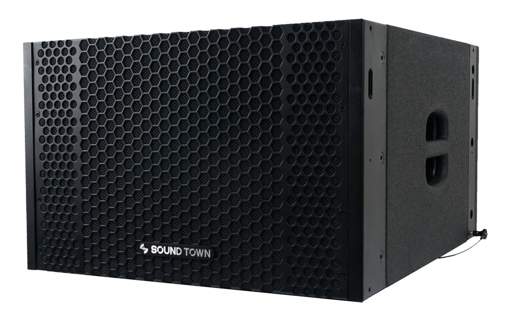 Sound Town ZETHUS Series 2X12" 1200W Line Array Subwoofer (ZETHUS-210S)