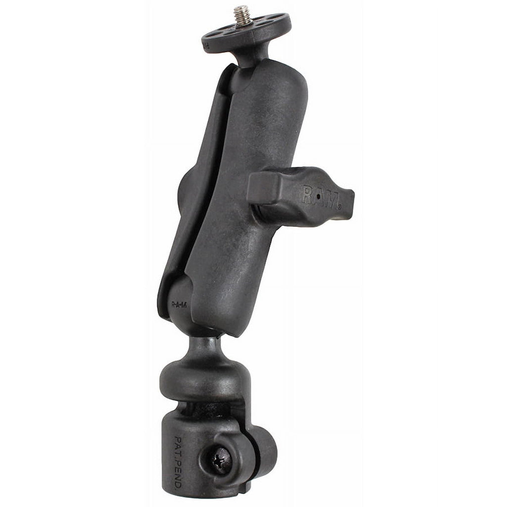 RAM Tele-Mount - Mounting kit (telescopic pole, base with 1" ball, camera threaded adapter) - rubber, high-strength composite - pole mount