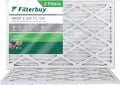 Filterbuy 12x36x1 MERV 8 Pleated HVAC AC Furnace Air Filters (2-Pack)