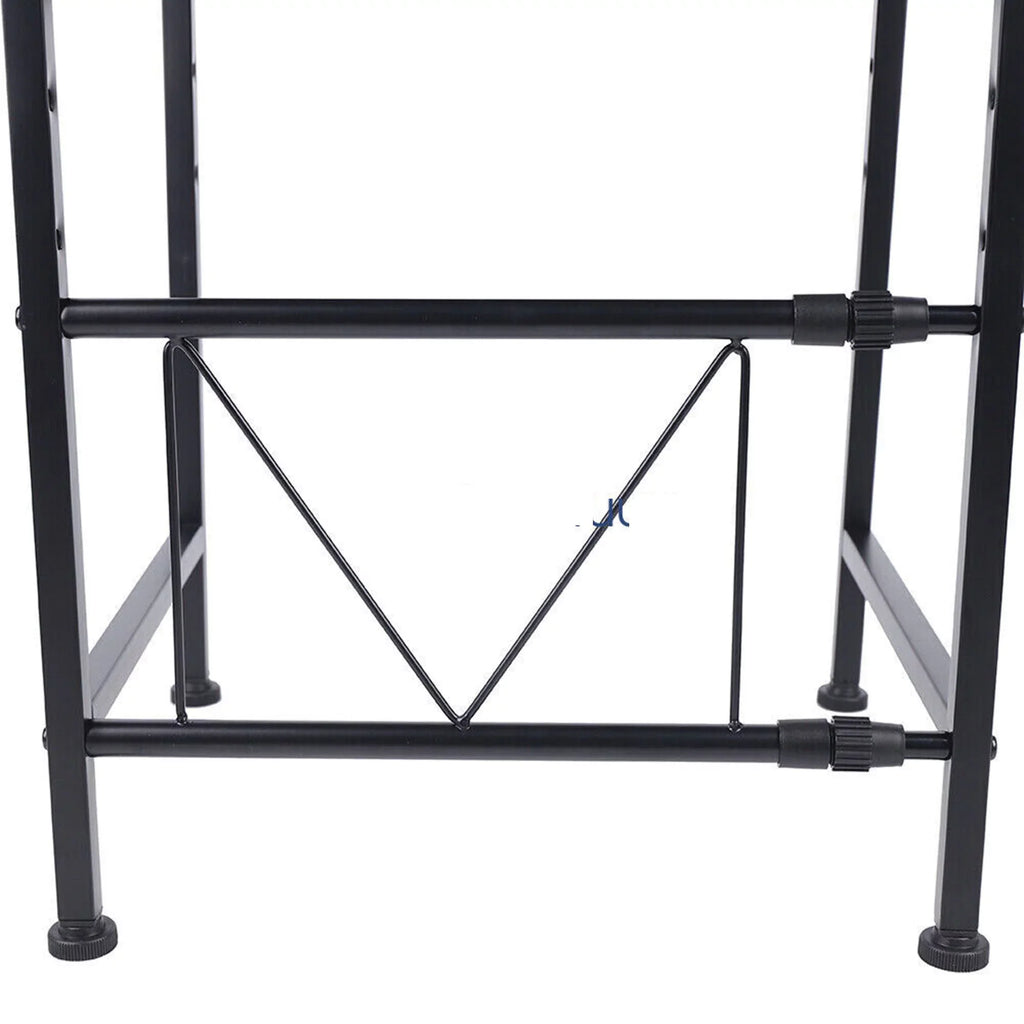14.5~22.8 inch Microwave Oven Rack, Single Tier Countertop Microwave Oven Rack, Metal Shelf Kitchen Gentlemen Storage Cabinet Stand, Expandable Retractable Microwave Oven Rack