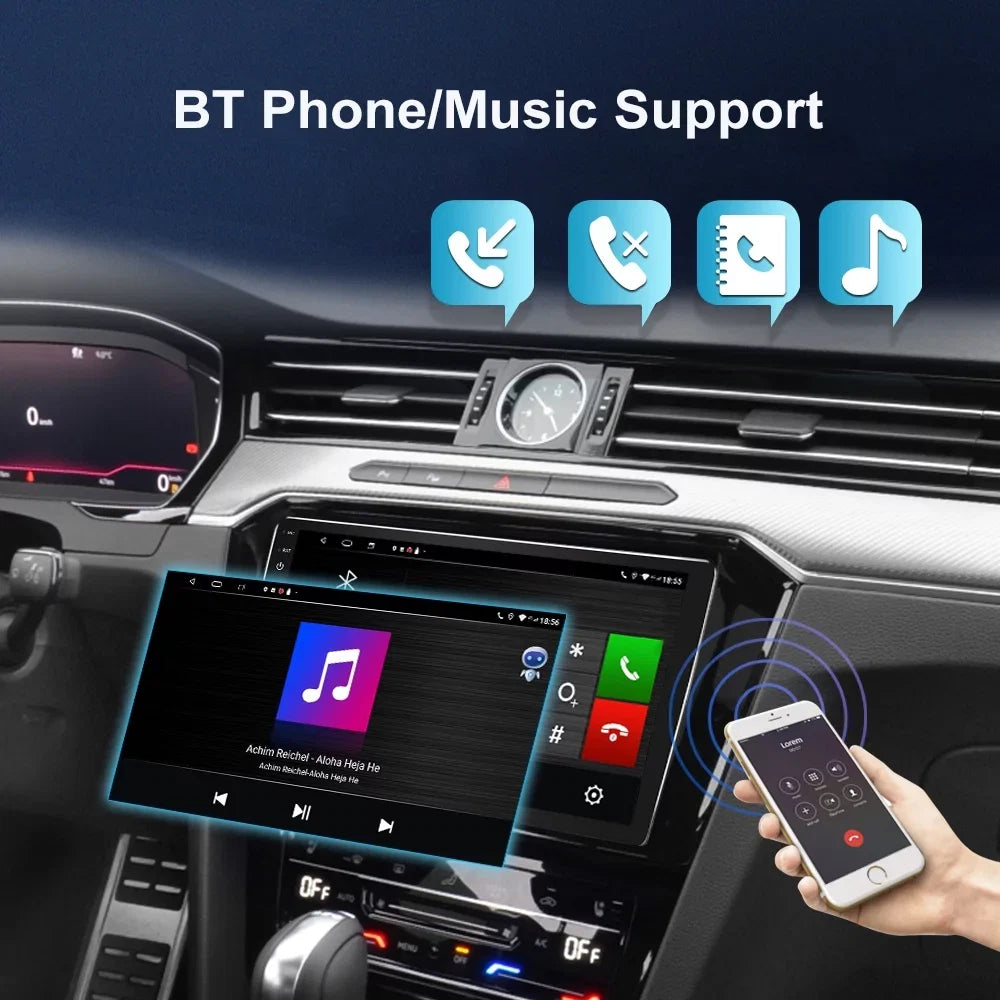 For Isuzu D-Max Dmax 2019+ with Carplay Android Auto 9'' Car Stereo Radio Android 12 WIFI GPS FM Bluetooth,with HD Rearview Camera