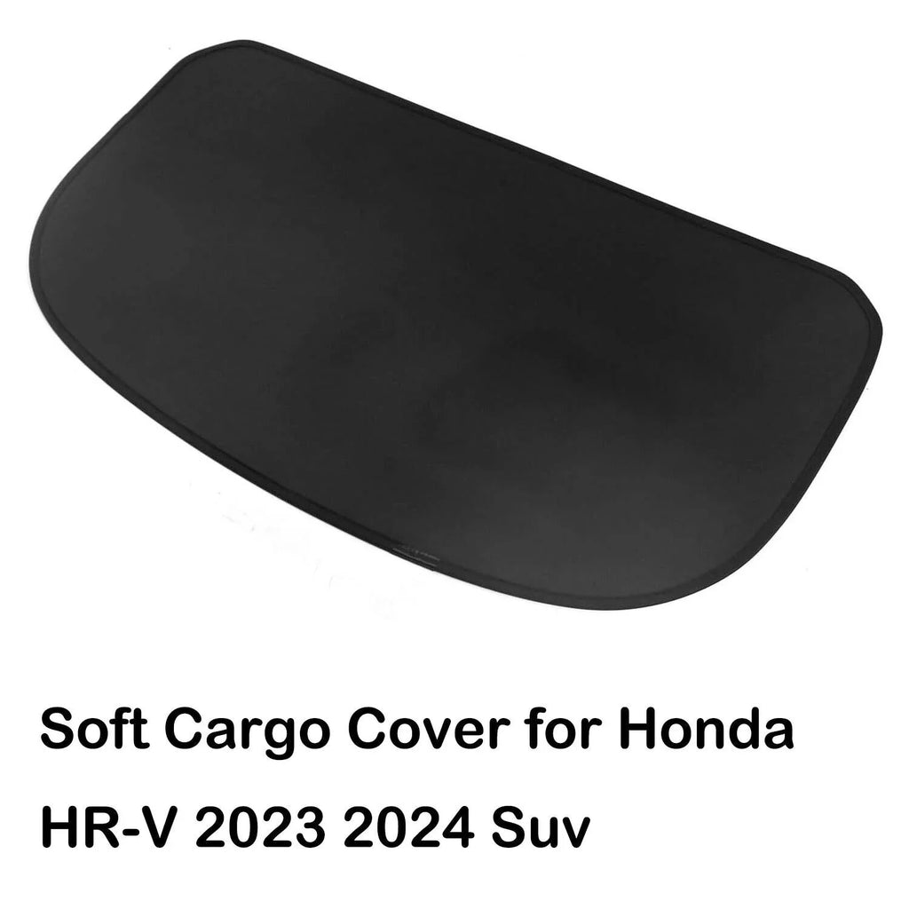 Fit 2023 2024 Honda HR-V Soft Mesh Cargo Cover for Honda HR-V 2023-2024 Suv Accessory Dark Rear Trunk Shade Privacy OE Style