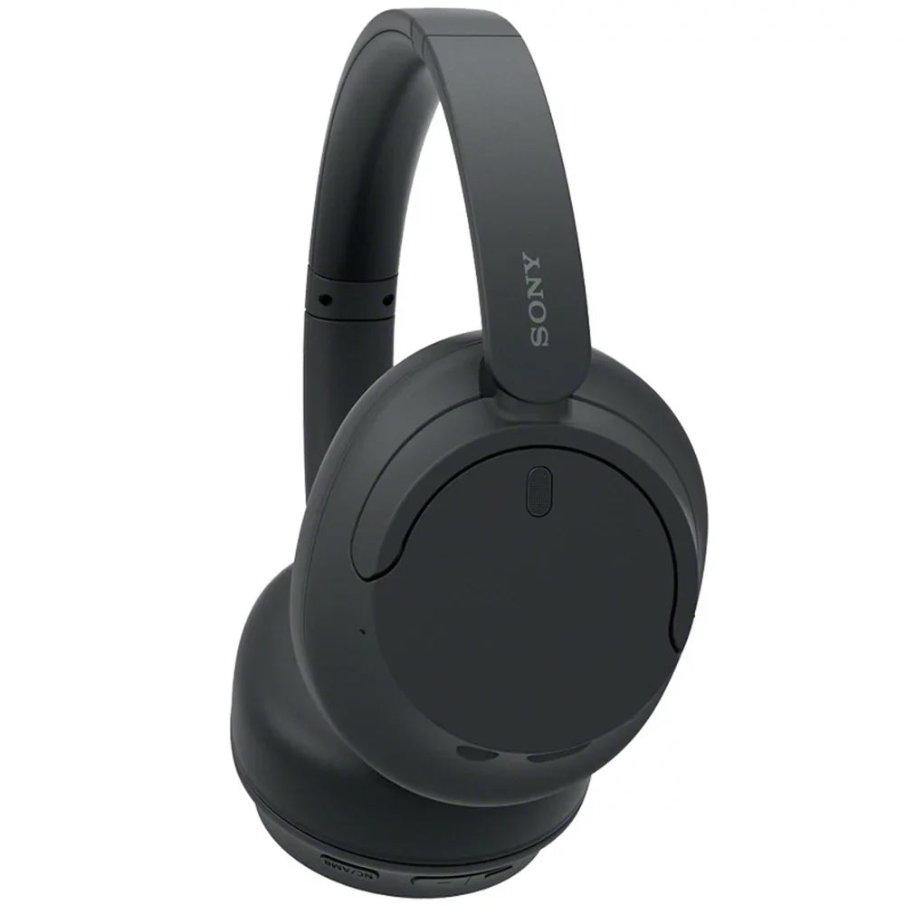 Sony WH-CH720N/B Wireless Noise Cancelling Headphone, Midnight Bundle with Deco Gear Hard Case + Pro Audio Headphone Stand + Microfiber Cleaning Cloth