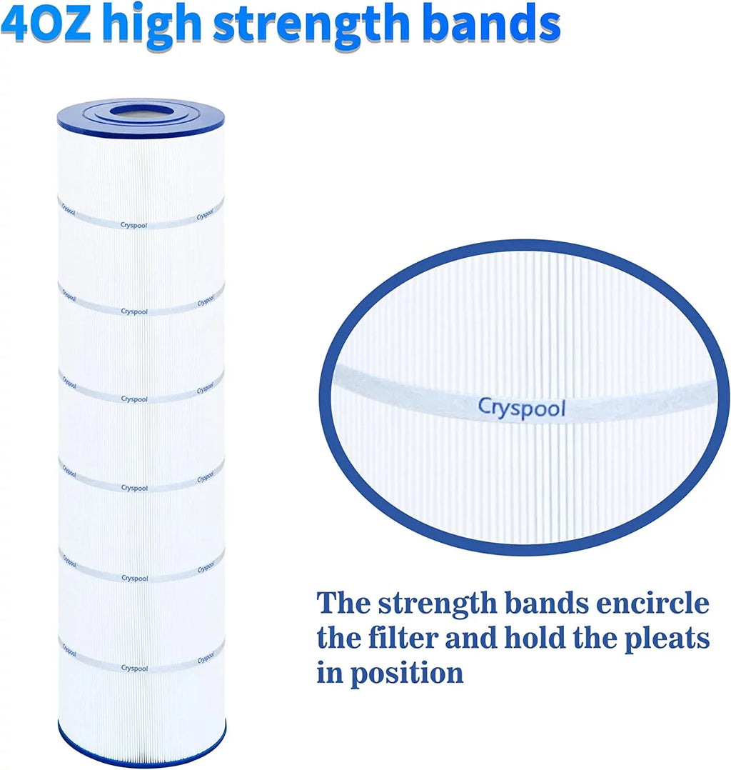 CRYSPOOL Pool Filter Compatible with Jandy CS200, R0462400, PJANCS200, Unicel C-8418, Filbur FC-0823, 200 sq.ft, 1 Pack