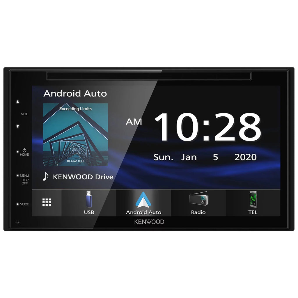 Kenwood DDX5707S 6.8-in Double-DIN In-Dash DVD Receiver & CMOS-130 Rearview Camera