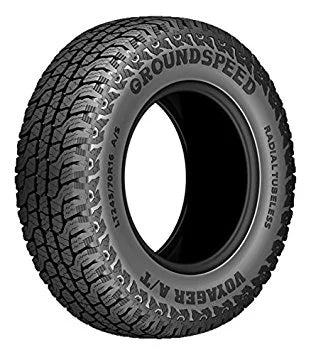 Groundspeed Voyager AT 235/80R17 120 S Tire Fits: 2011-18 Chevrolet Silverado 3500 HD LTZ, 2011-13 Ram 3500 Laramie Longhorn