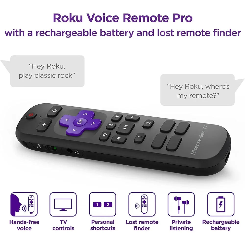 Hisense 75U800GR 75" ULED 8K Premium Quantum Dot Roku Smart TV 2021 with Dolby Vision Bundle with Deco Home 60W 2.0 Channel Soundbar, 37"-100" TV Wall Mount Bracket Bundle and 6-Outlet Surge Adapter