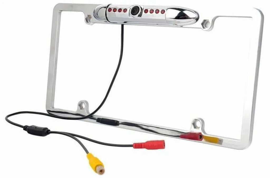 For Kenwood DNX571HD DNX-571HD Night Vision Color Rear View Camera - Chrome Frame